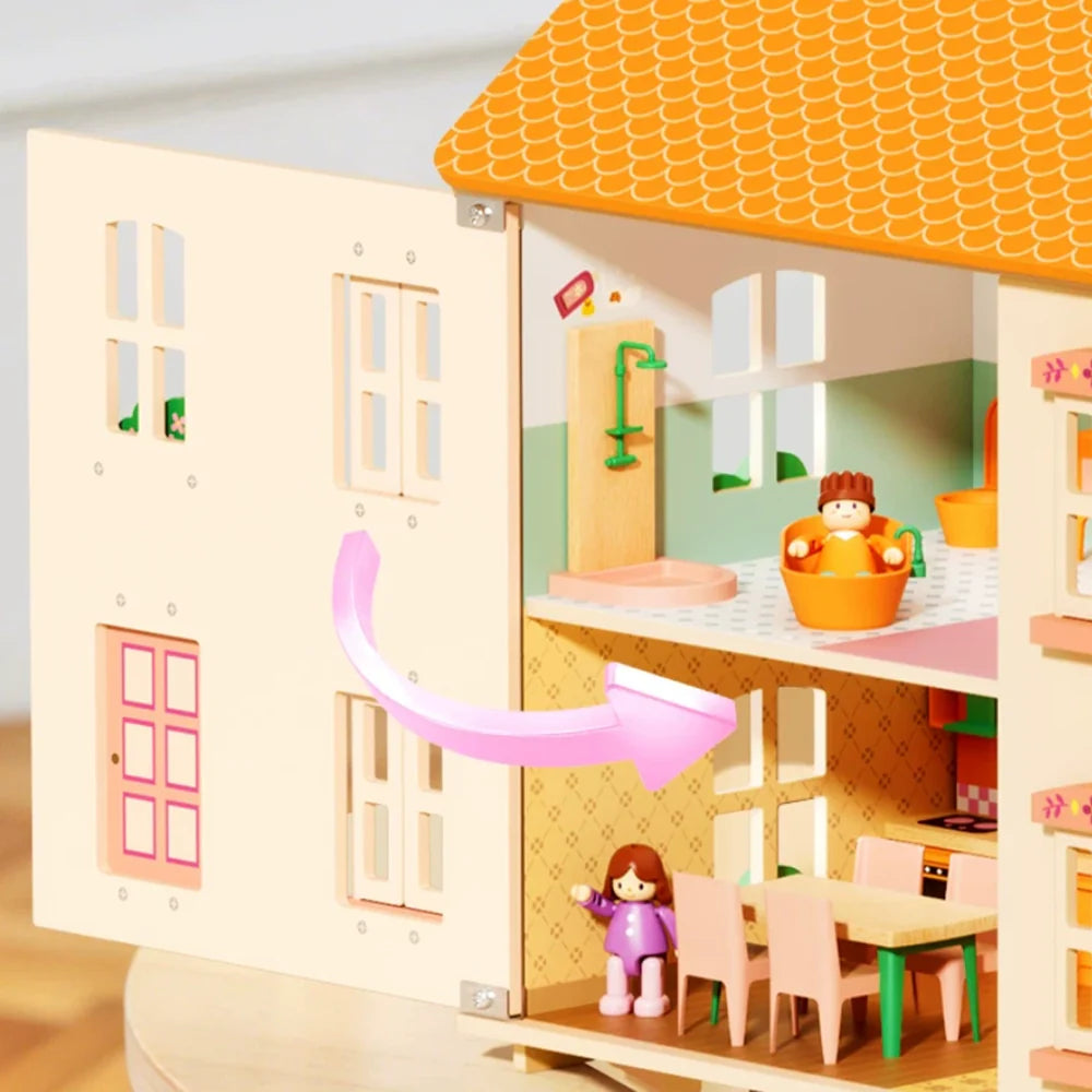 Wooden Dollhouse